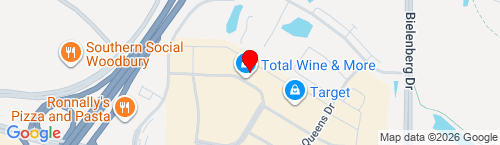 Map thumbnail of 7150 Valley Creek PLZ STE 210 Woodbury, MN 55125